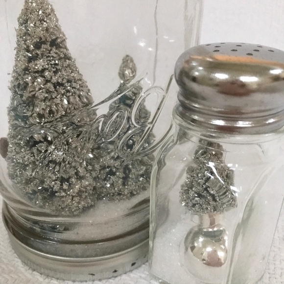 6-pc Set🎄Anthropologie Mason Jar Snow Globes ❄️ - Picture 11 of 11